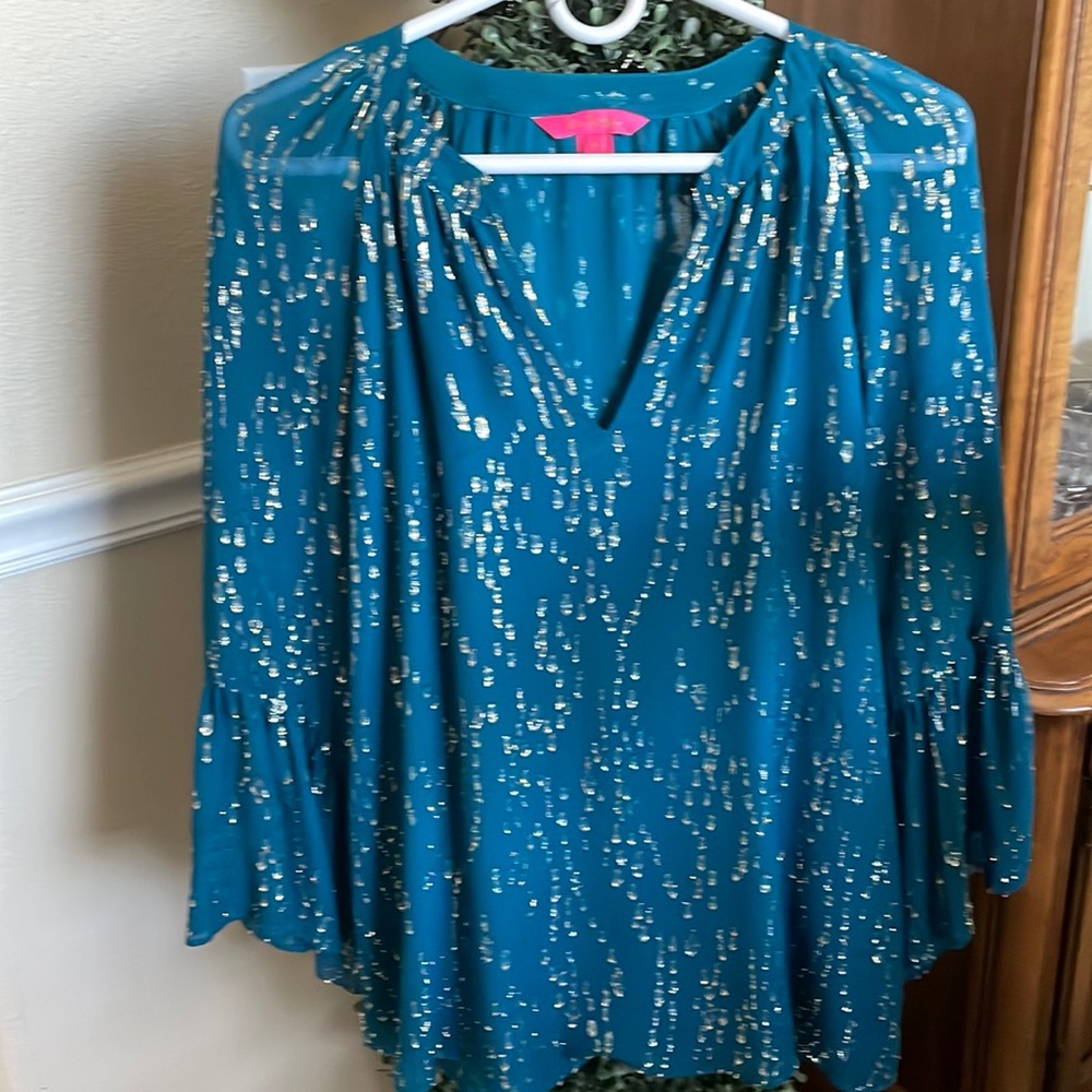 Lilly Pulitzer dressy blouse